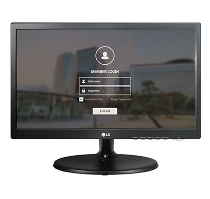lg 19ch300a pc on monitor 18.5 inch (black)
